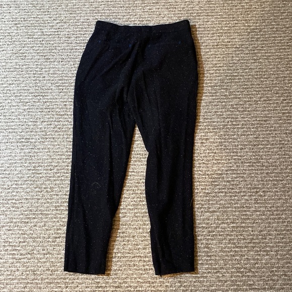 TOPSHOP LIMITED ADDITION navy wool suit pants US6 - Picture 3 of 3